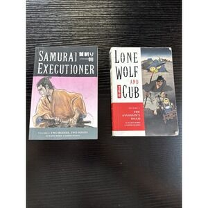 Lot Of 2 Samurai Executioner Vol 1&2 Lone Wolf And Cub Kazuo Koike Goseki Kojima